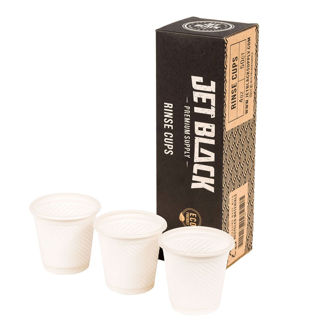 Jet Black 12oz Plastic Cups | 50ct