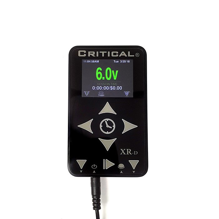 Critical Power Supply XR-D With Full Color Display - Black