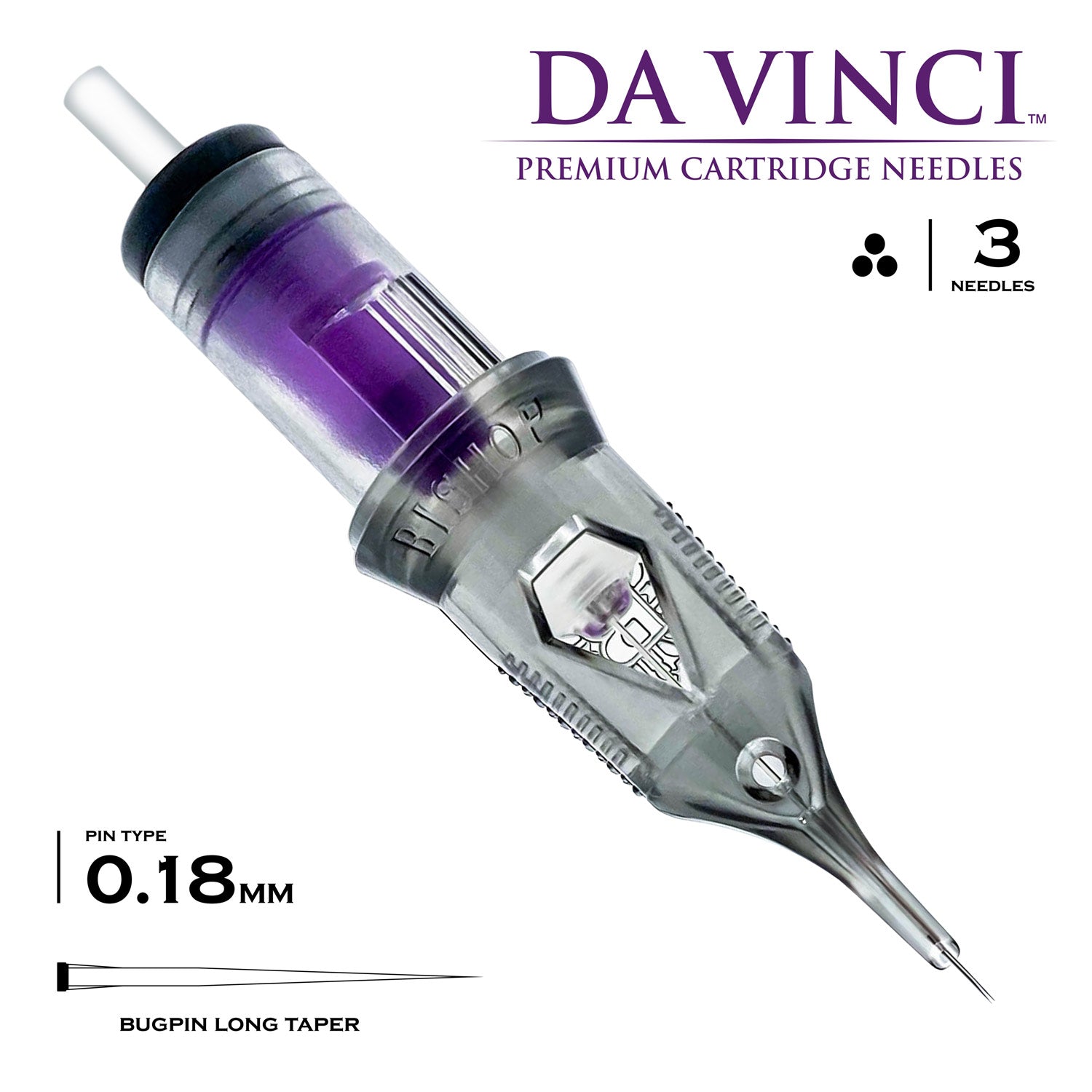 Bishop Da Vinci V2 Cartridges - Super Bugpin Round Liner