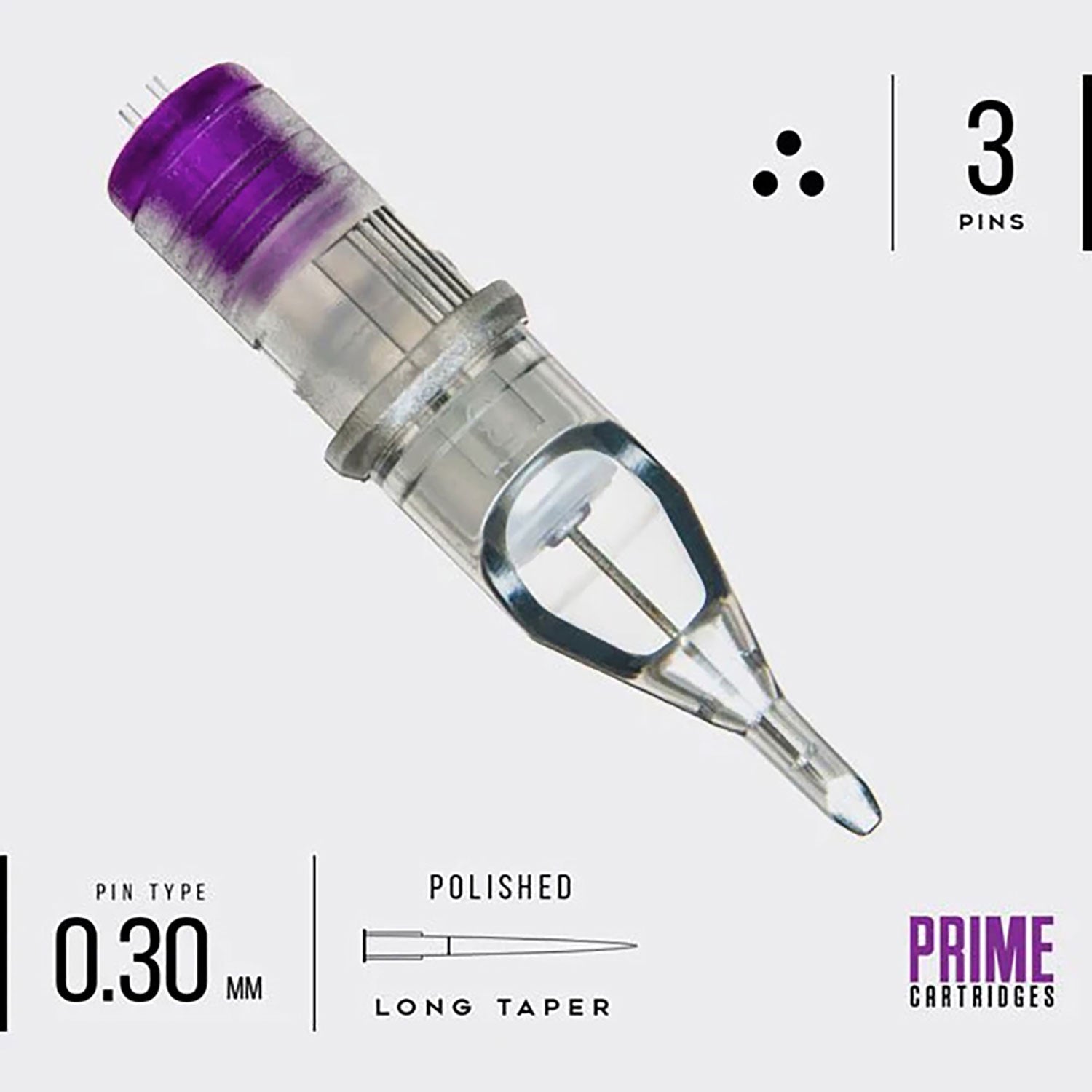 Prime+ Bugpin Cartridges Round Liner