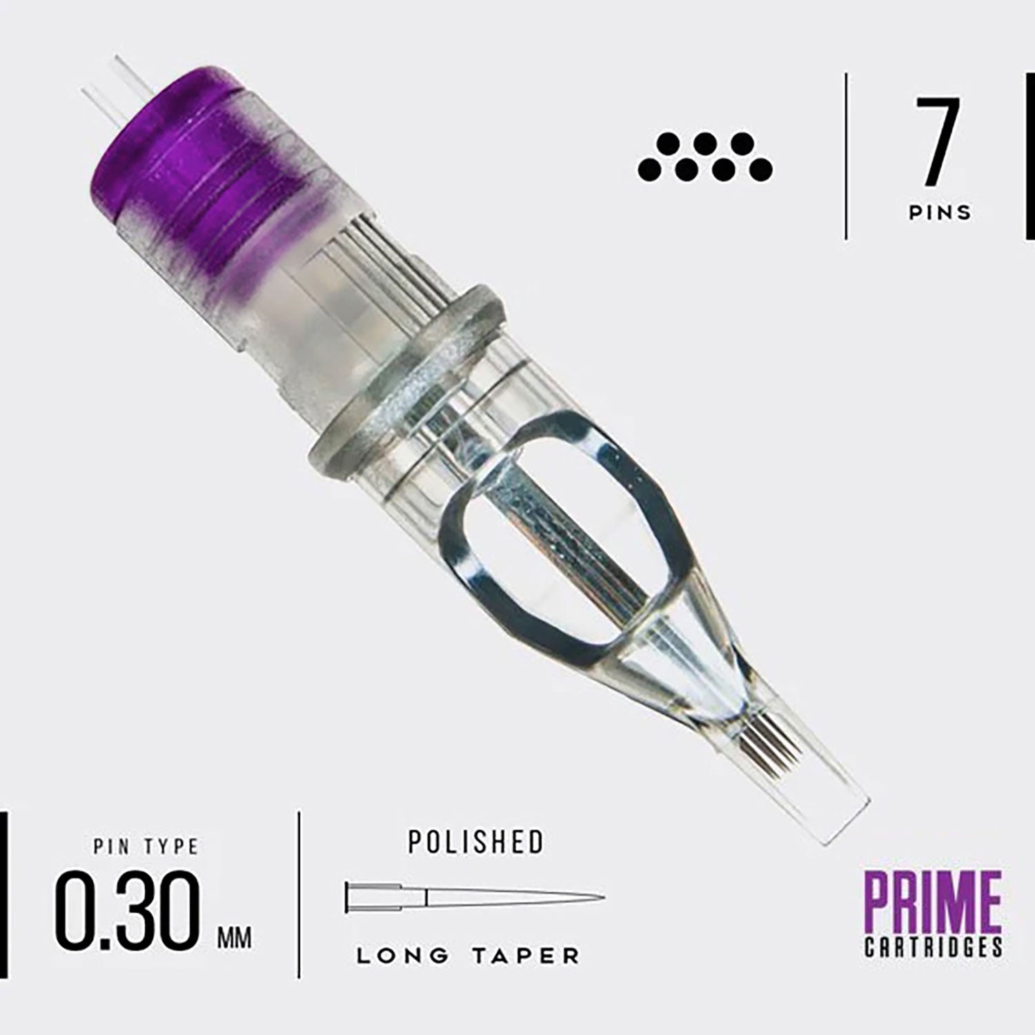 Prime+ Bugpin Tattoo Cartridges - Curved Magnum