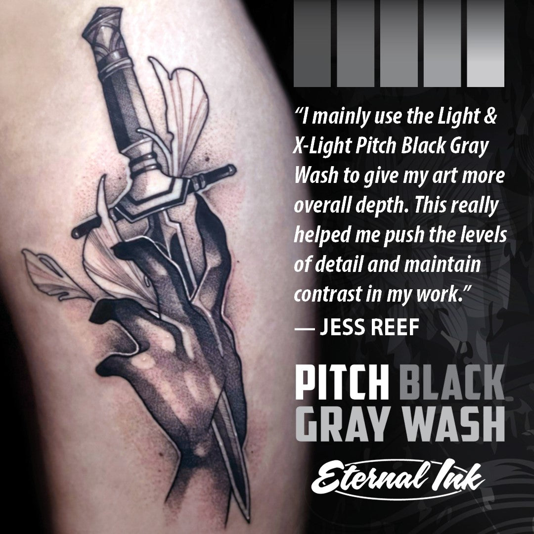 Eternal Tattoo Ink - Neutral Gray Set