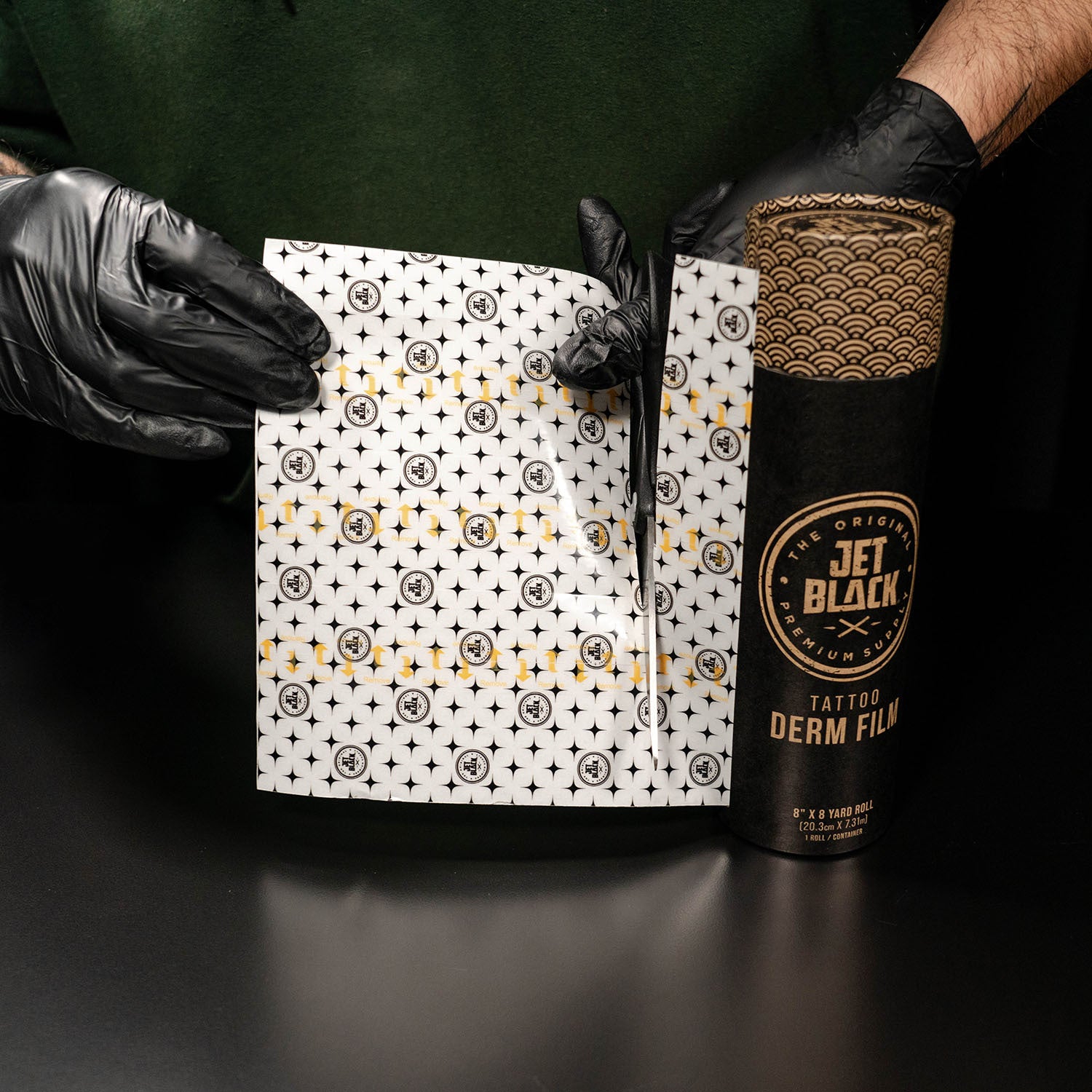 Jet Black Supply Derm Film - 8 yard rolls