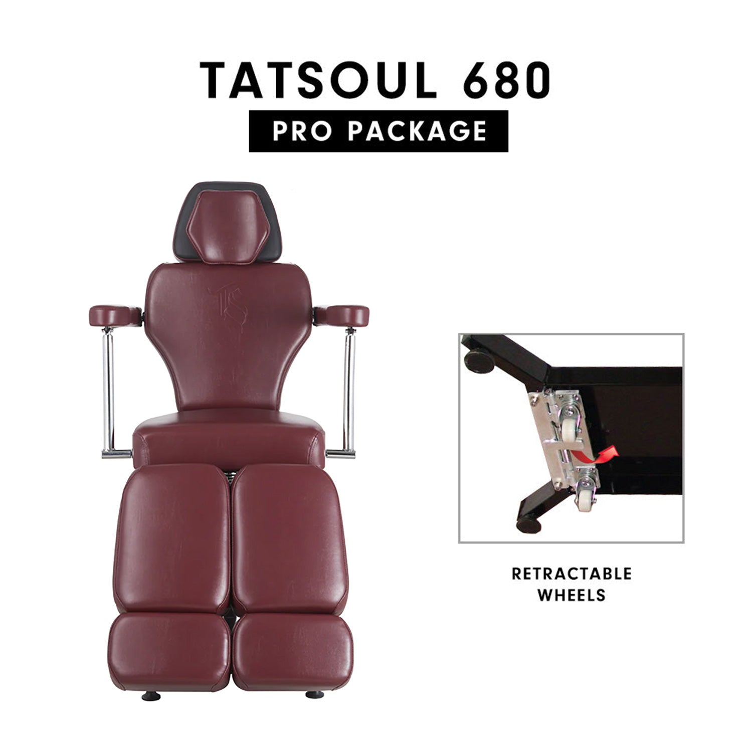 Oros 680 Multi-Position Tattoo Client Chair