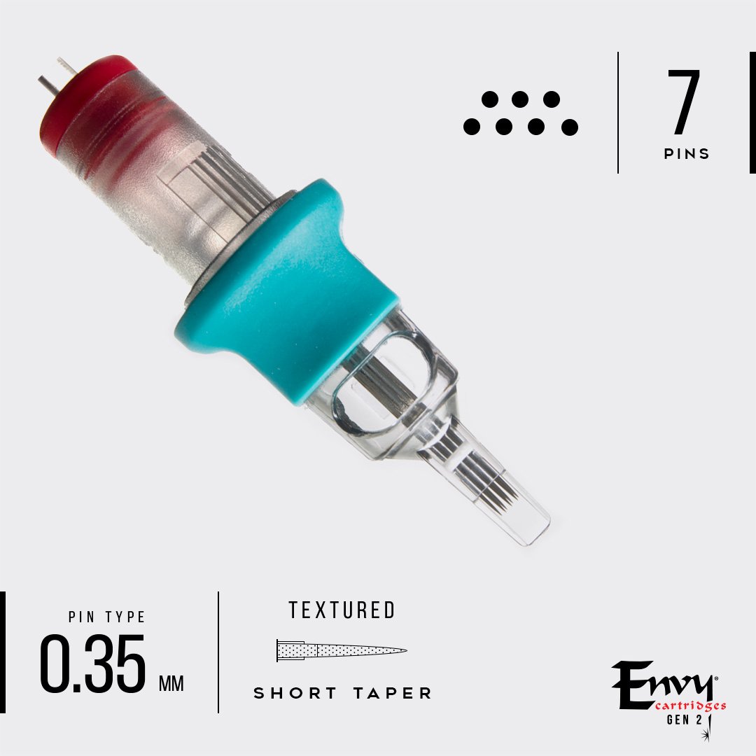 Envy Gen 2 - Traditional Magnum Tattoo Cartridges (20 Pack)