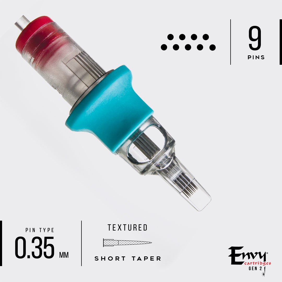 Envy Gen 2 - Traditional Magnum Tattoo Cartridges (10pk)