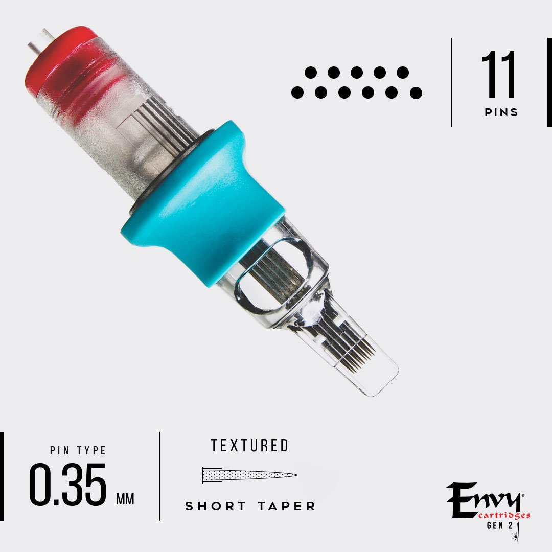 Envy Gen 2 - Traditional Magnum Tattoo Cartridges (10pk)