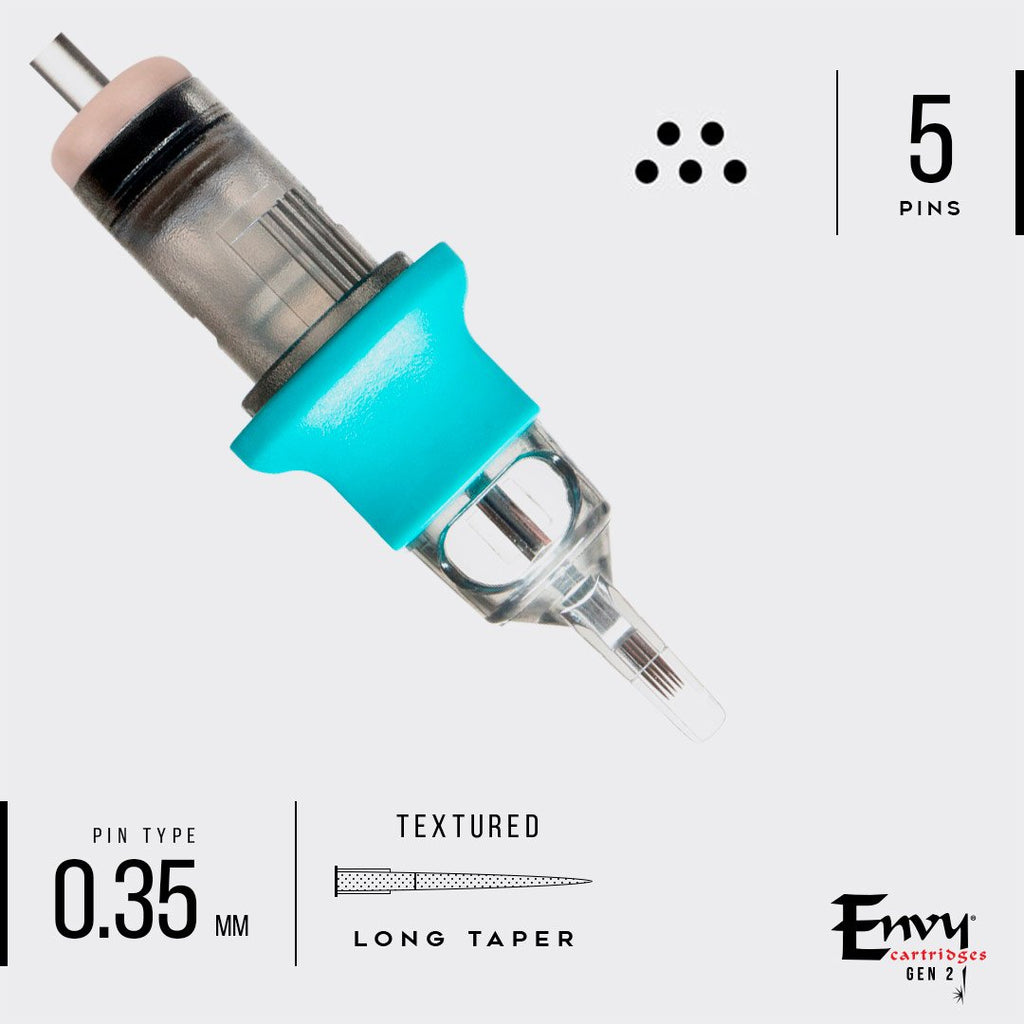 Envy Gen 2 Textured Cartridges Magnum - 20 Pack