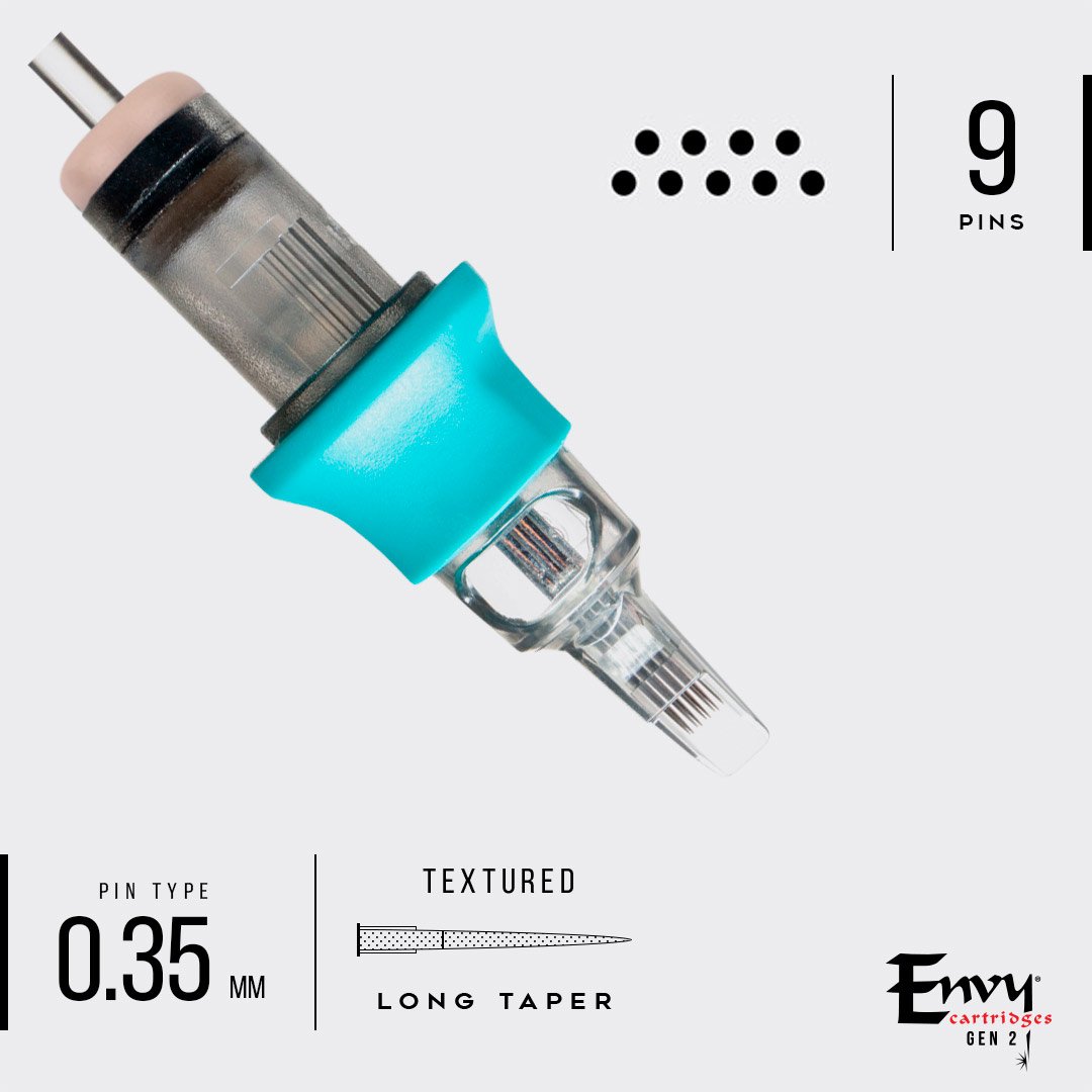 Envy Gen 2 Textured Cartridges Magnum (10 Pack)