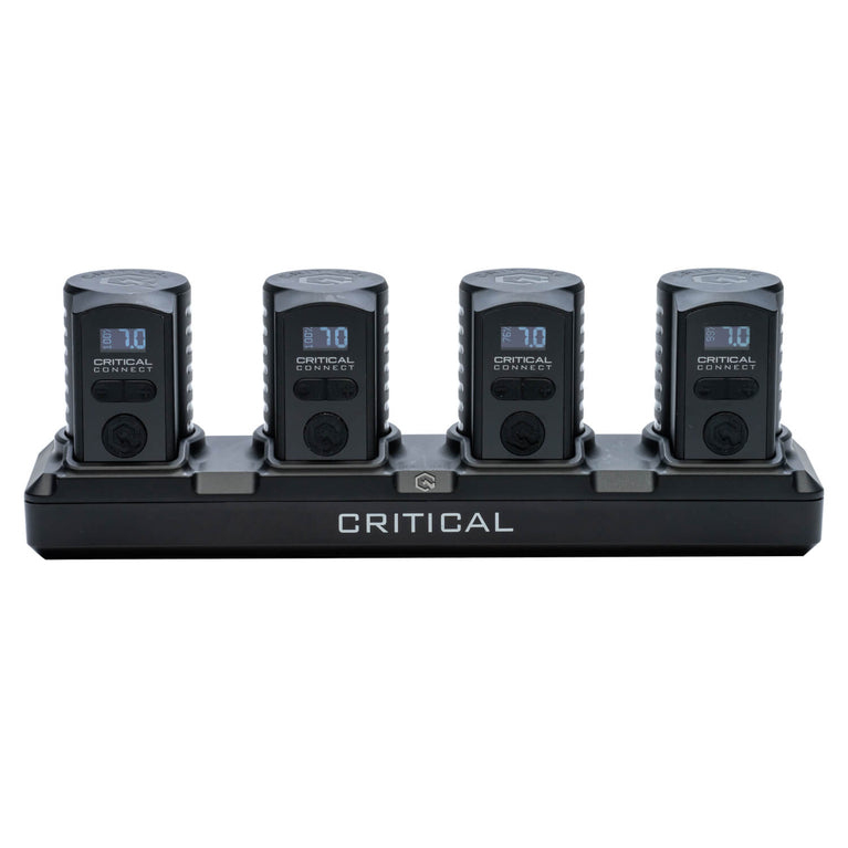Critical Connect Universal Battery and Quad Dock Bundle - RCA