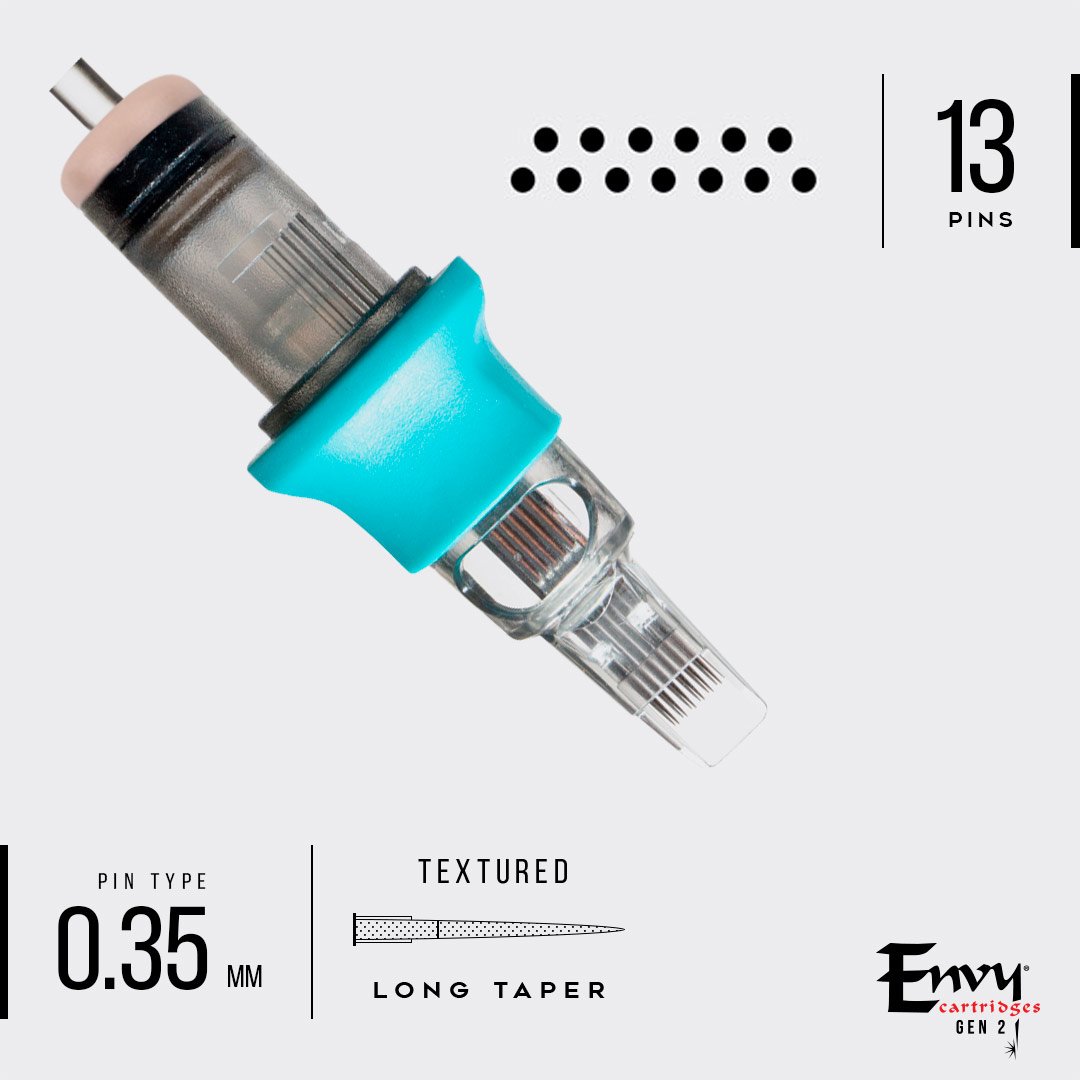 Envy Gen 2 Textured Cartridges Magnum (10 Pack)